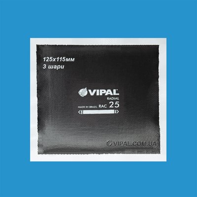 Пластир радіальний 125х115мм Vipal RAC-25, шт RAC25-1 фото